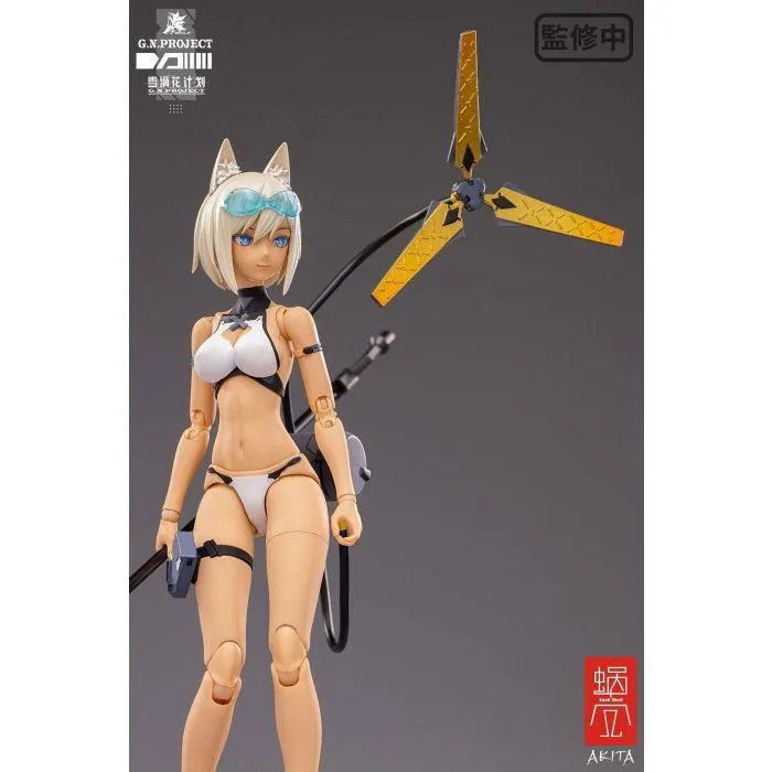 1/12 SNAIL SHELL G.N.PROJECT WOLF-001 SWIMSUIT BODY / ARMED SET