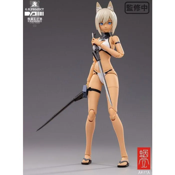 1/12 SNAIL SHELL G.N.PROJECT WOLF-001 SWIMSUIT BODY / ARMED SET