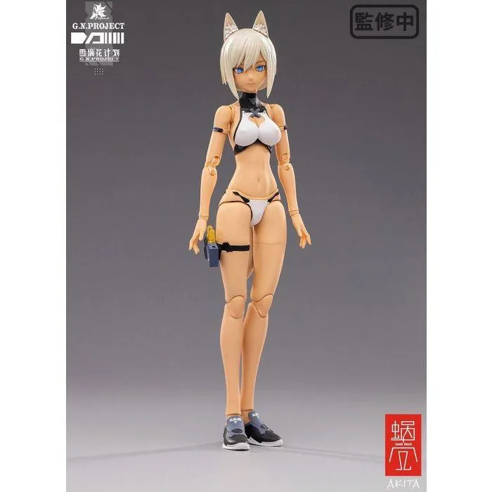 1/12 SNAIL SHELL G.N.PROJECT WOLF-001 SWIMSUIT BODY / ARMED SET