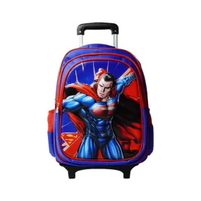 1188 SCHOOL TROLLEY BAG SUPERMAN 17INCH