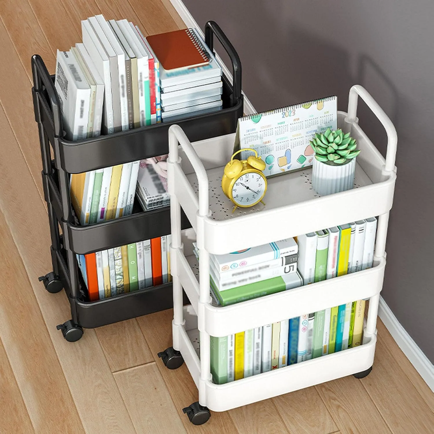 3-Layers Multi-function Trolley Storage Organizer(5295)