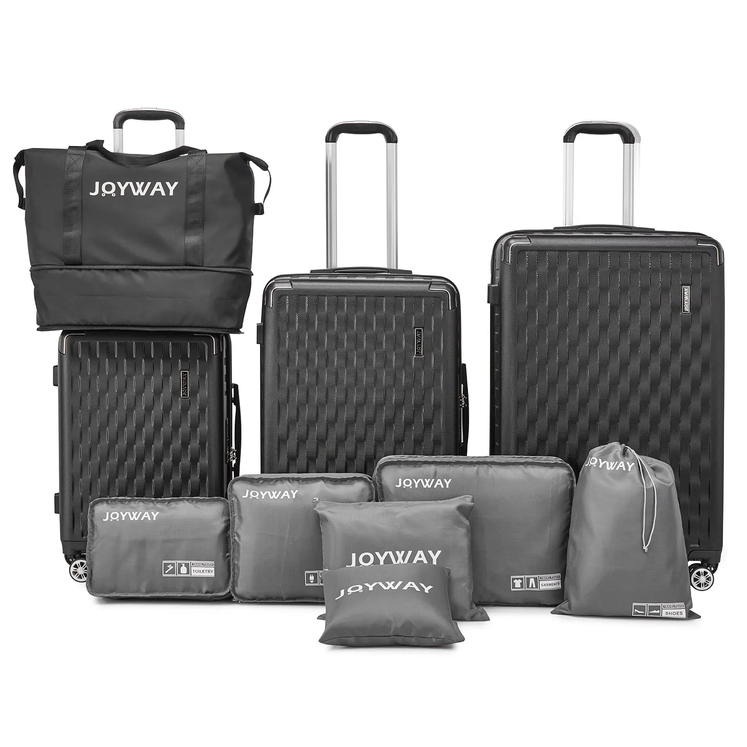 3 Pieces Set Hard Shell Luggage Set TR002