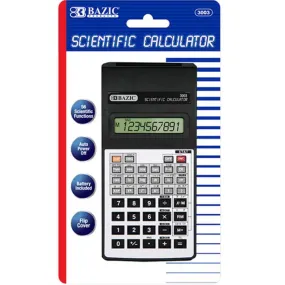 56 Function Scientific Calculator with Flip Cover