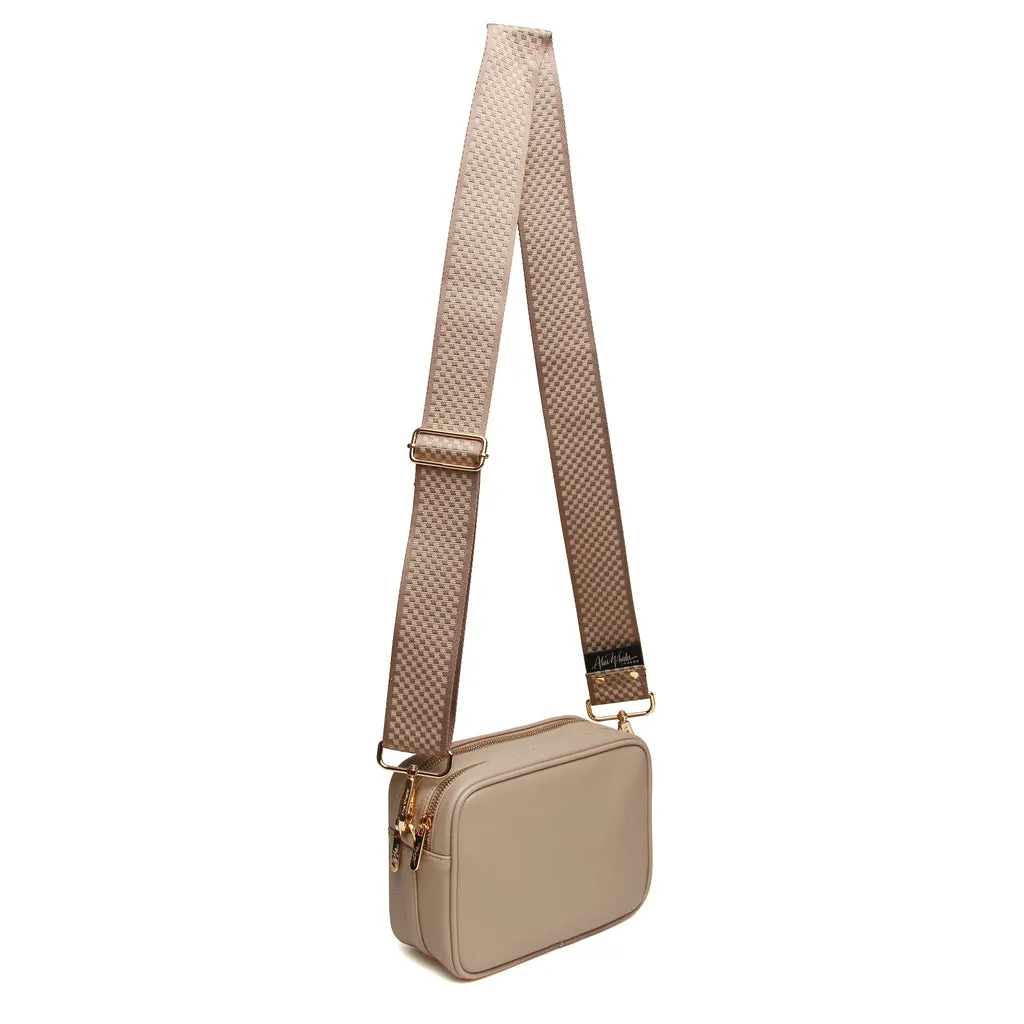 Alice Wheeler Stone Soho Camera Cross Body Bag