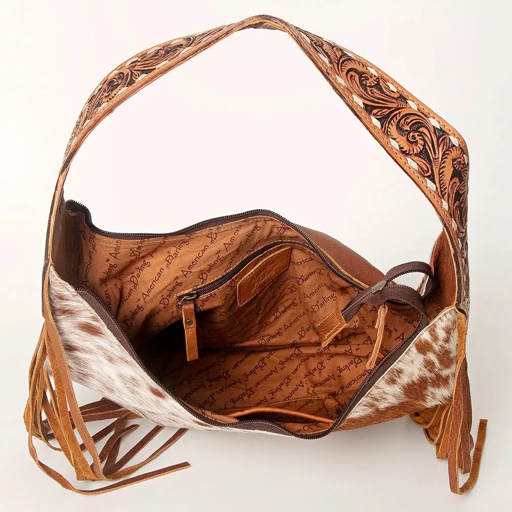 American Darling Conceal Carry Brown Hide Shoulder Bag