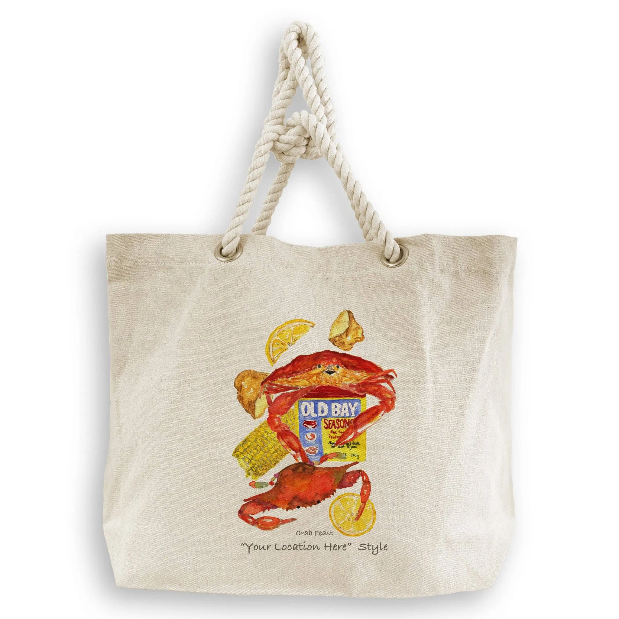 Annapolis, MD Crab Feast with Seasonings Tote