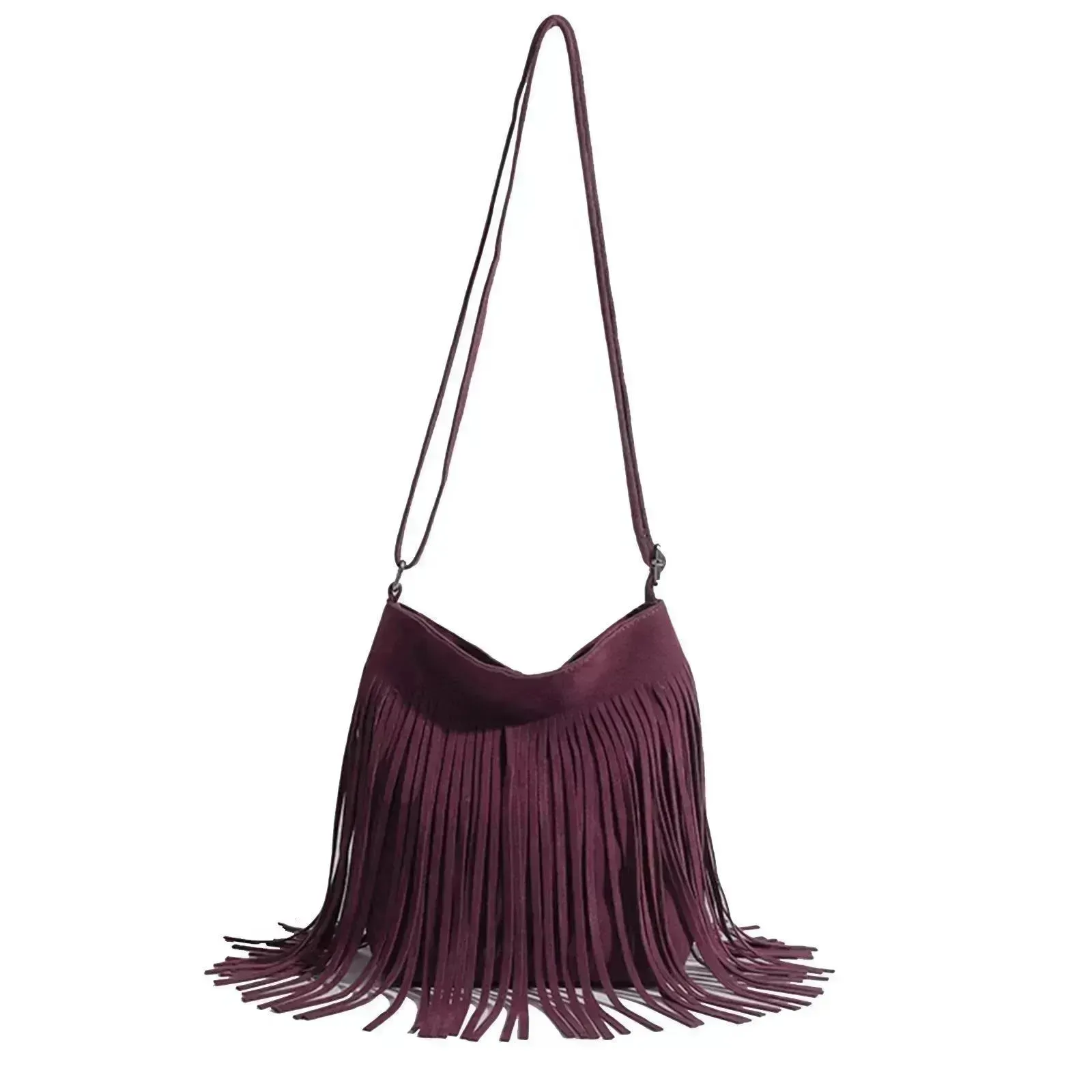 Artistic Tassel fringe Messenger Bag Simple And Popular Shoulder Bag