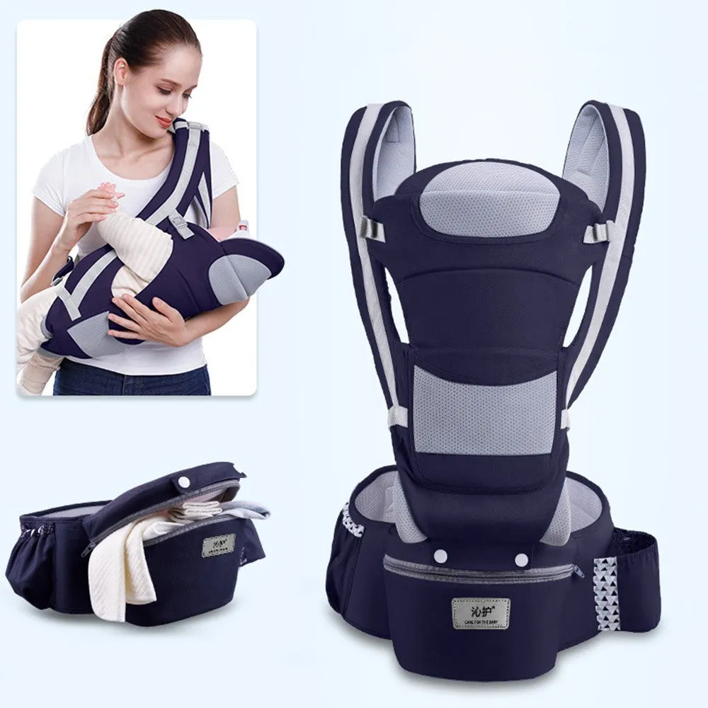 Baby Carrier 0-3-48m Portabebe Baby Carrier Ergonomic Baby Carrier Infant Baby Ergonomic Kangaroo Baby Sling