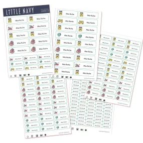 Back to School '24 - 204 Rectangle Waterproof Labels