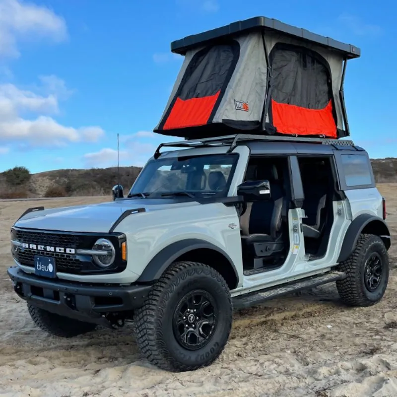 Badass Tents "RECON" Rooftop Tent (Universal Fit) - Onyx Utility Black PRE-ASSEMBLED