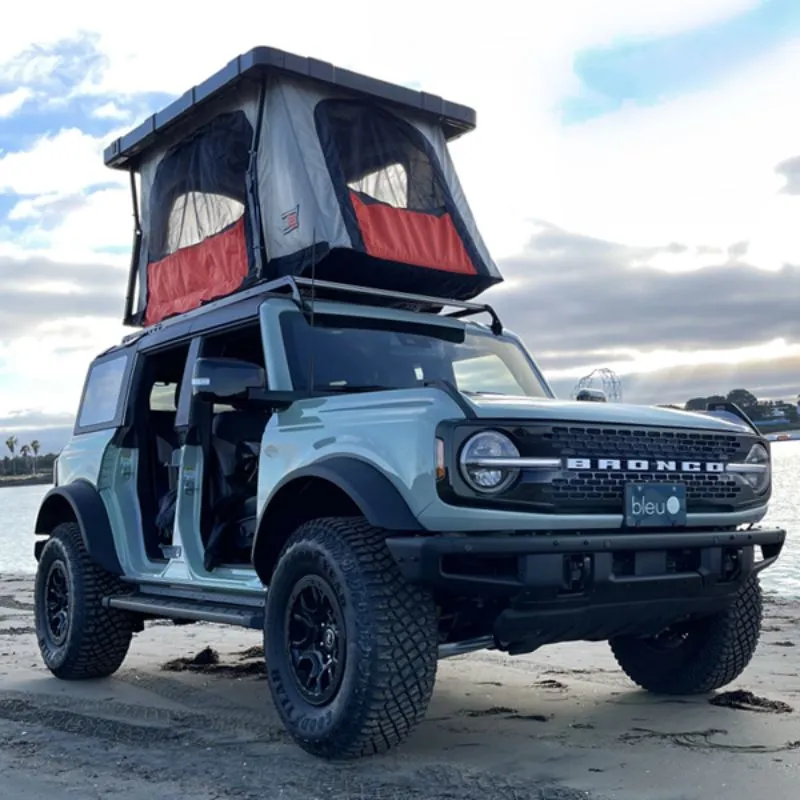 Badass Tents "RECON" Rooftop Tent (Universal Fit) - Onyx Utility Black PRE-ASSEMBLED