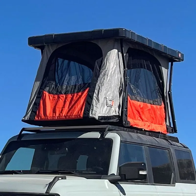 Badass Tents "RECON" Rooftop Tent (Universal Fit) - Onyx Utility Black PRE-ASSEMBLED