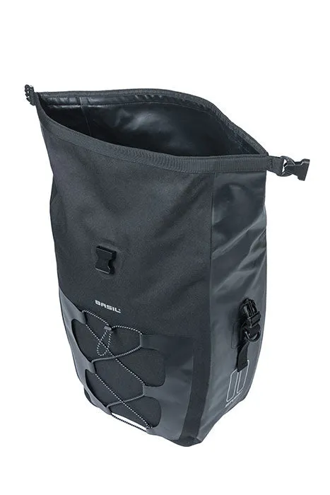 Basil Navigator Large Waterproof Single Bike Bag Black