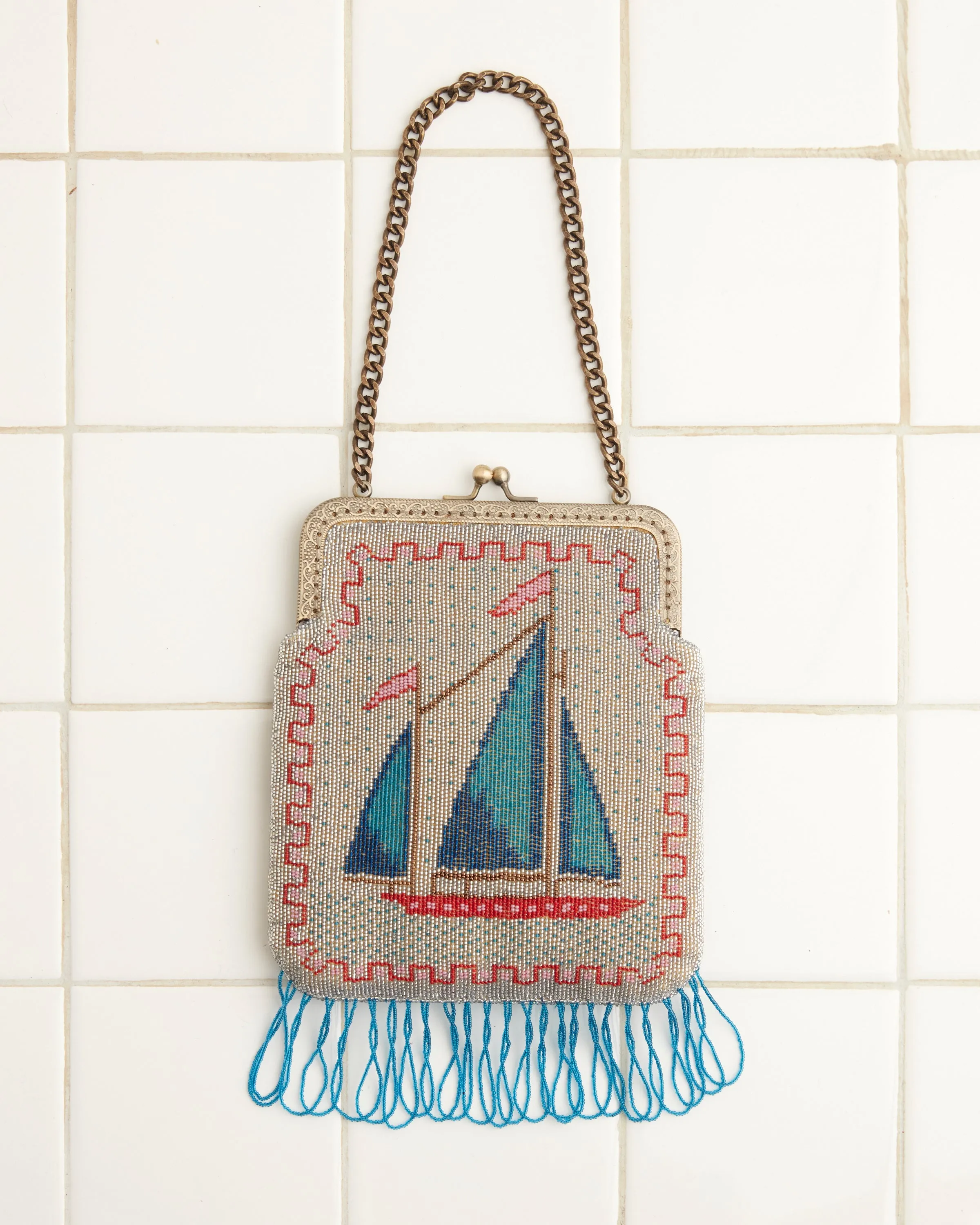 Beaded Voyage Bag