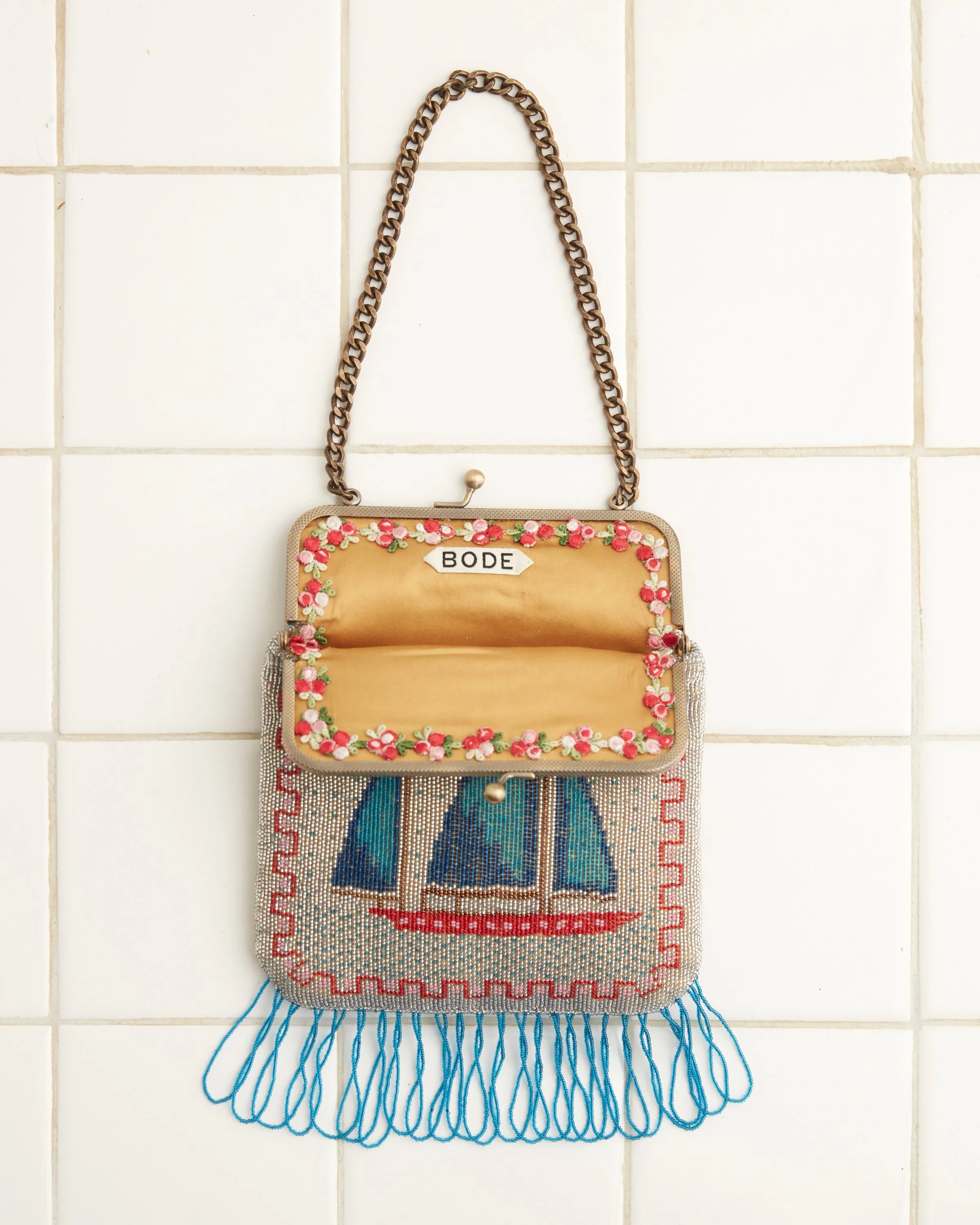 Beaded Voyage Bag