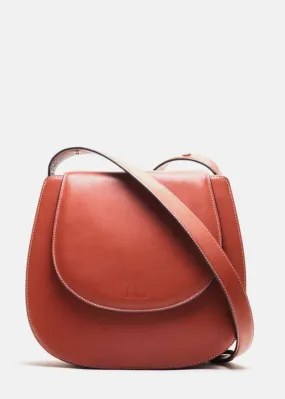 BEHNO Tilda Saddle Bag Convertible Handbag - Terracotta