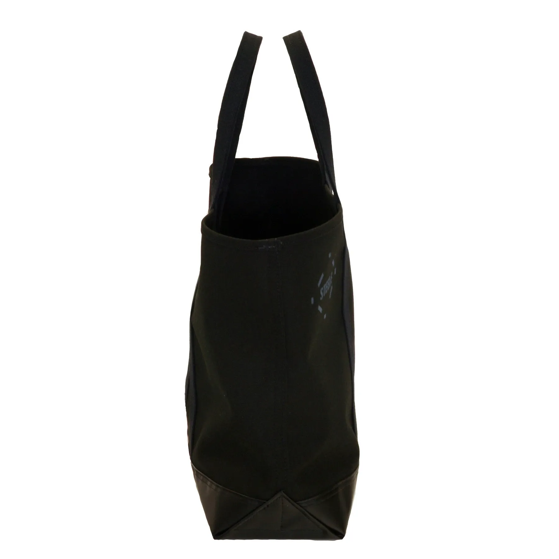 Black Canvas Tote Bag - Medium