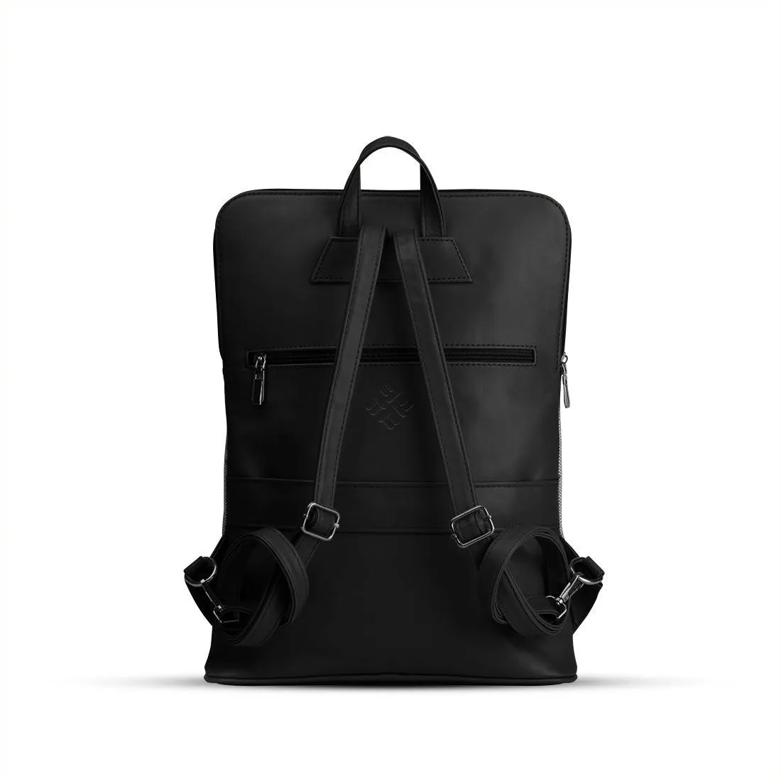 Black Orbit Laptop Backpack Simple