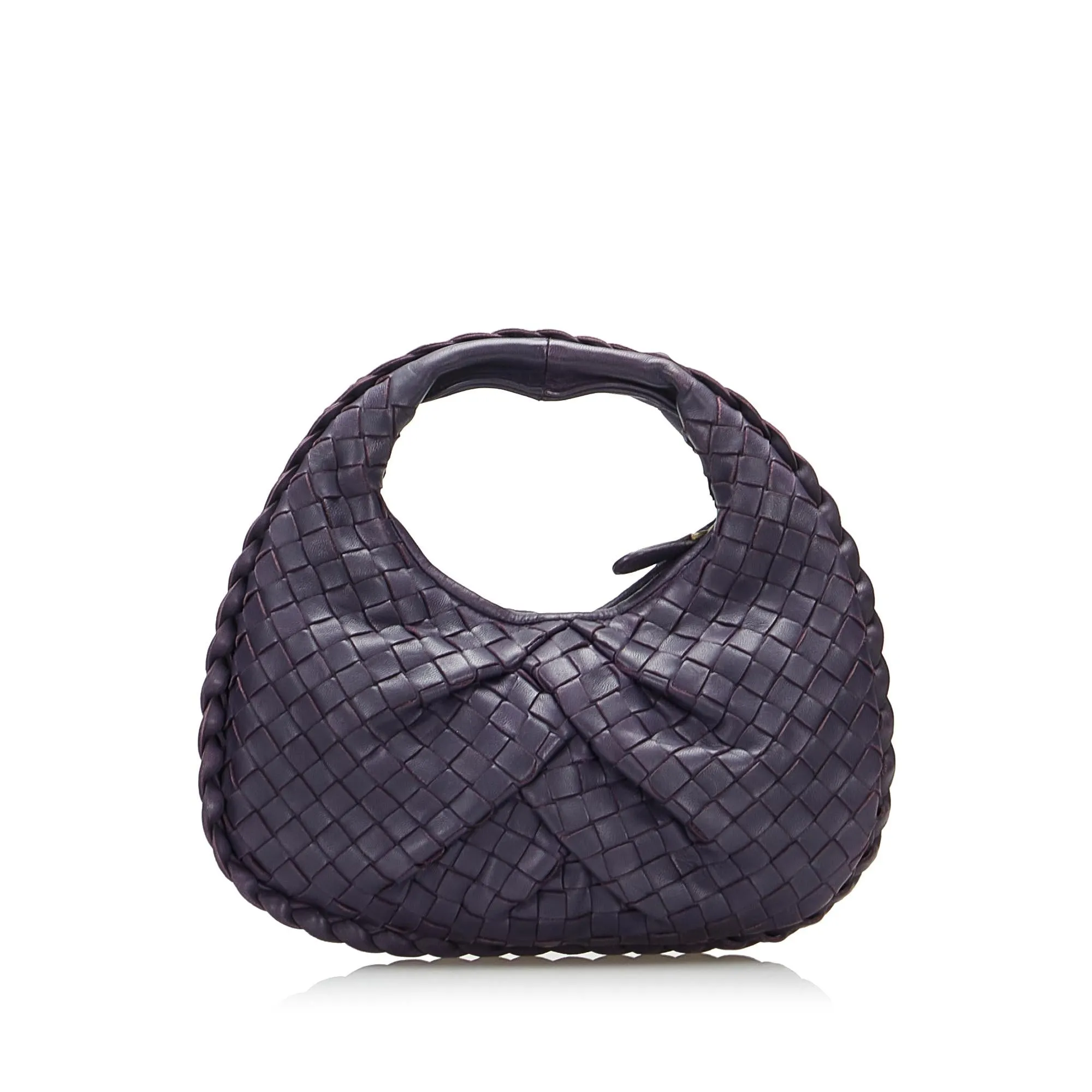 Bottega Veneta Intrecciato Pleated Mini Veneta (SHG-KAEk1E)