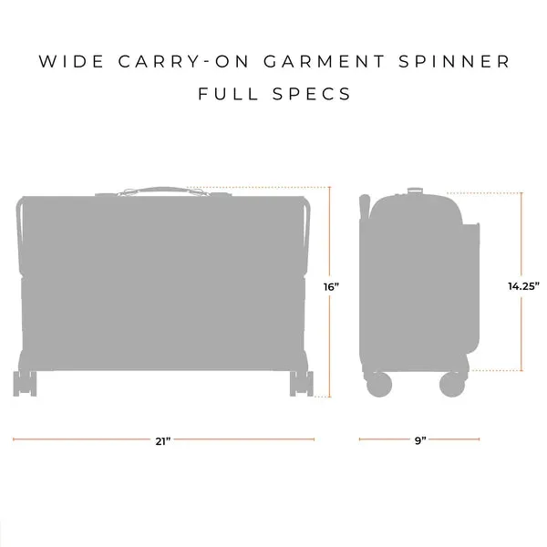 Briggs & Riley Baseline Wide-Carry on Garment Spinner