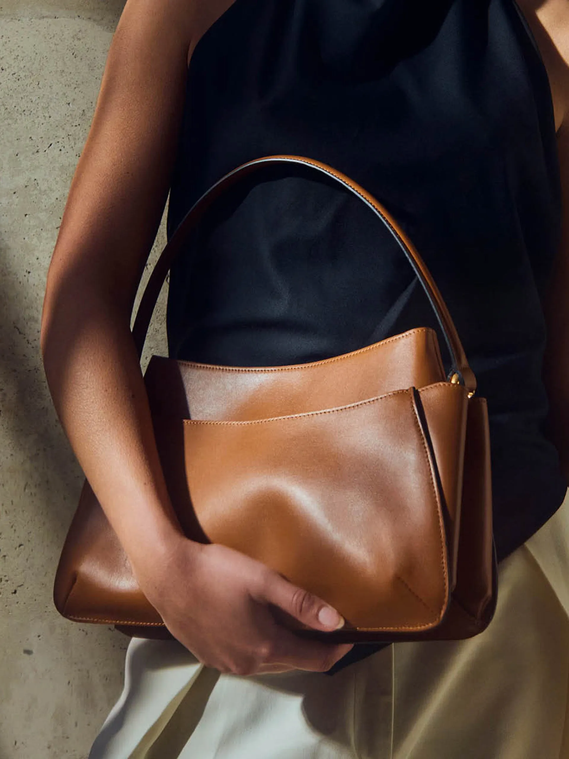 Brown Erid shoulder bag