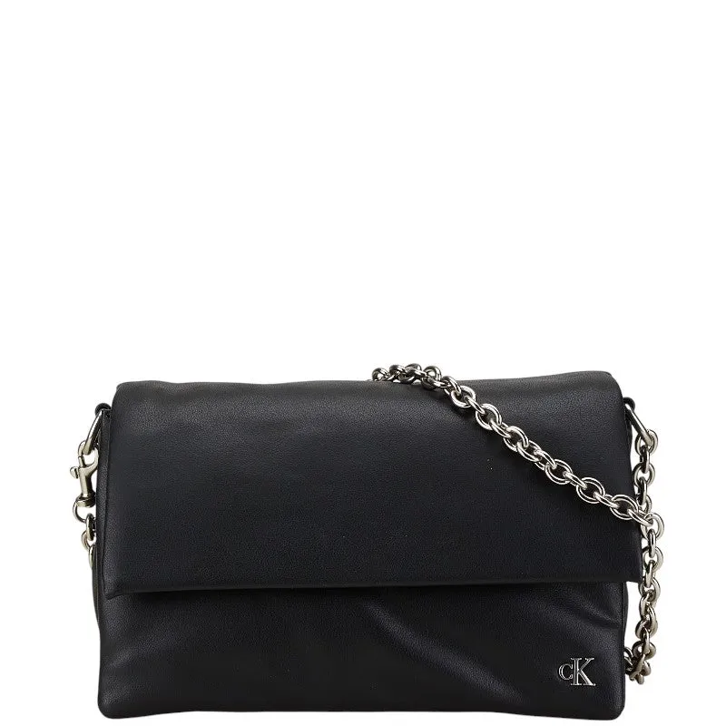 Calvin Klein Chain Shoulder Bag Black