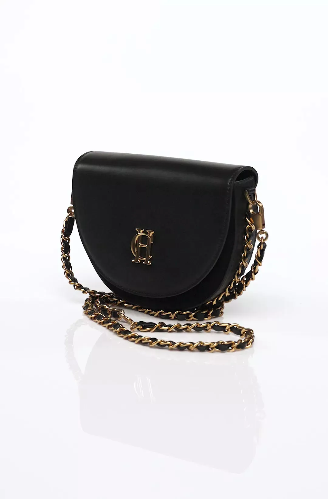 Camden Cross Body Bag (Black Chain)