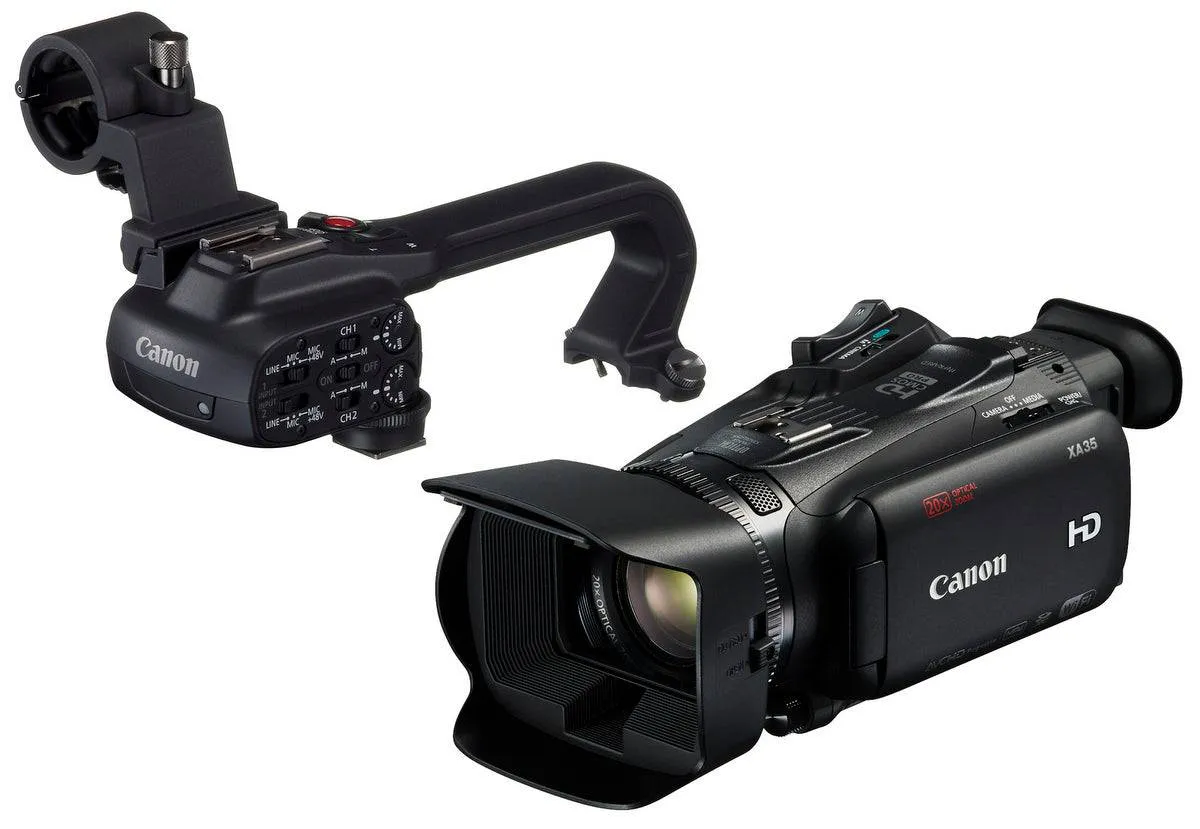 Canon XA35 Professional Camcorder - Bundle with Video Bag, 32GB Class