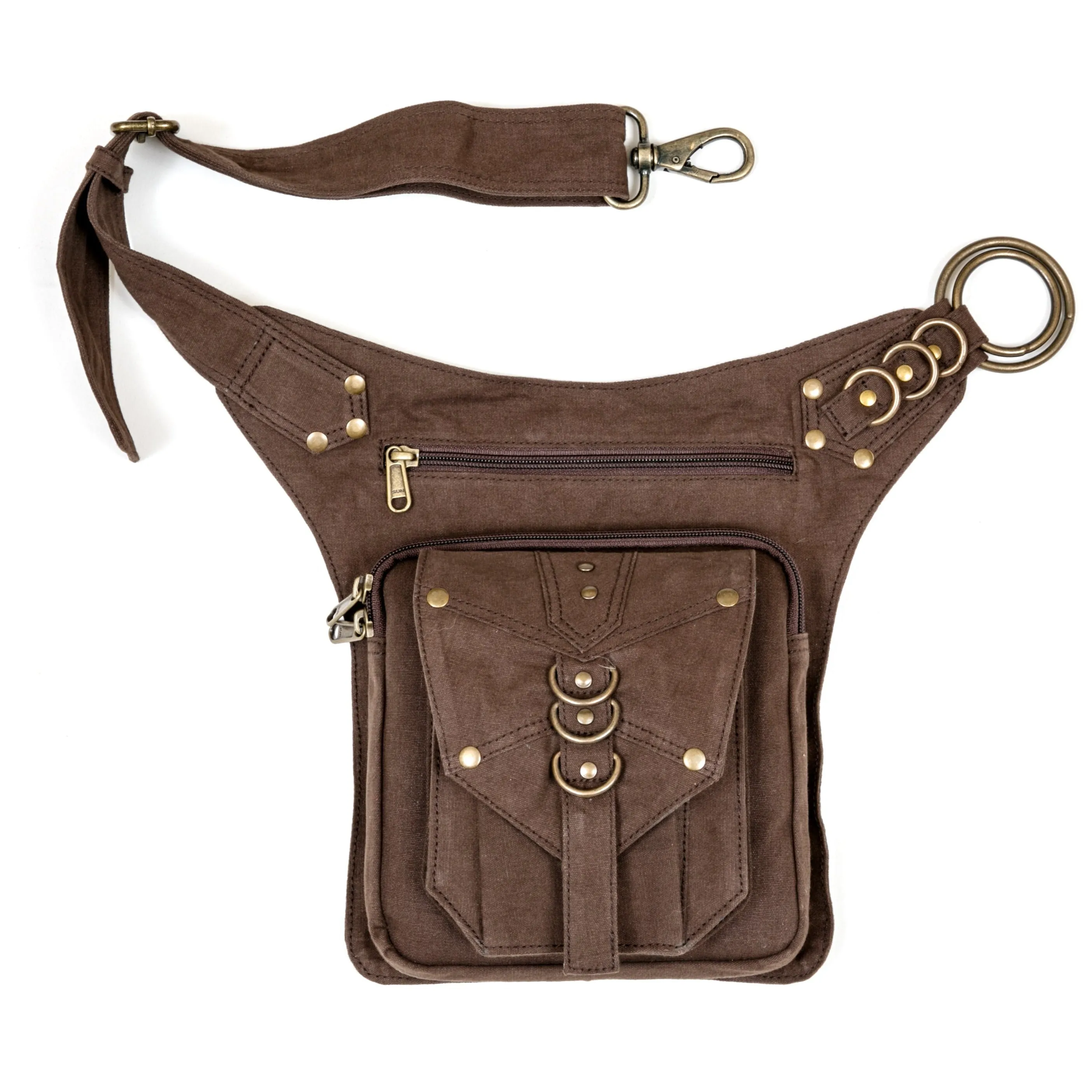 Canvas Tank Belt - Chocolate