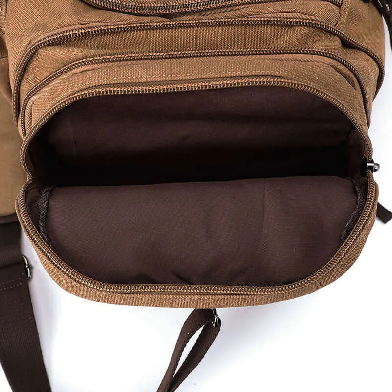 Canvas Travel Duffle Bag 43L