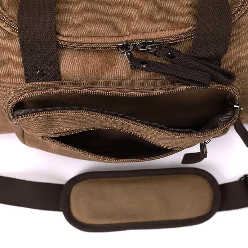 Canvas Travel Duffle Bag 43L