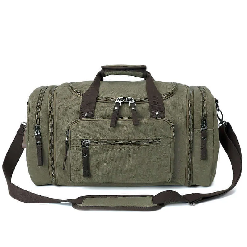 Canvas Travel Duffle Bag 43L