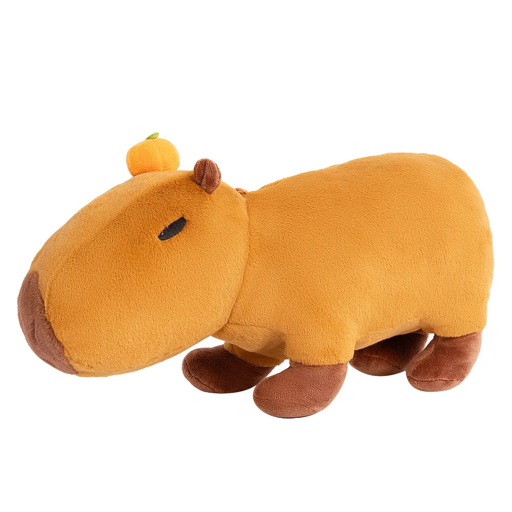 Capybara Family with 4 Babies Plush Playset Animals Stuffed Gift Set