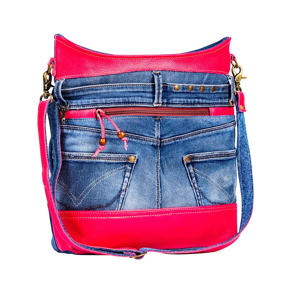 Charley's Denim Shoulder Bag