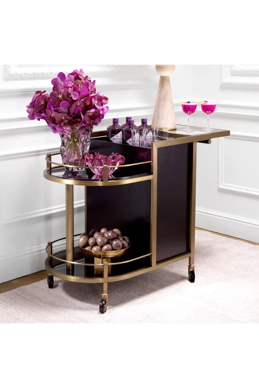 Contemporary Oak Trolley | Eichholtz Bellini