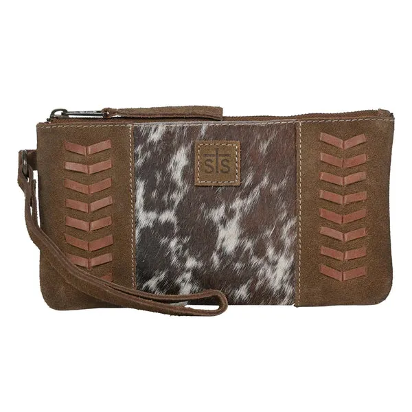 COWHIDE SADDLE TRAMP WRISTLET