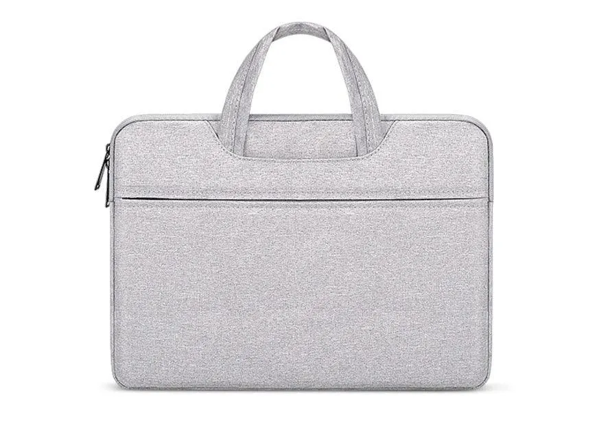 Custom Logo Waterproof Business Computer Laptop Bag Sleeve-Grey