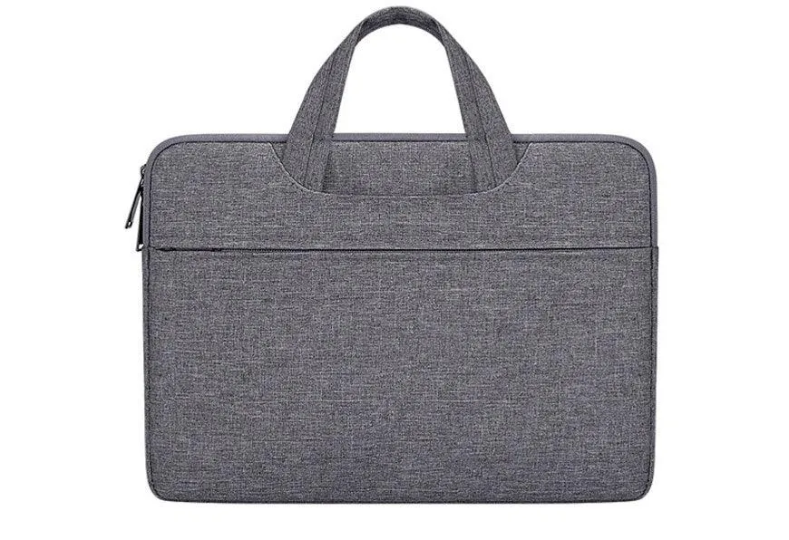 Custom Logo Waterproof Business Computer Laptop Bag Sleeve-Grey