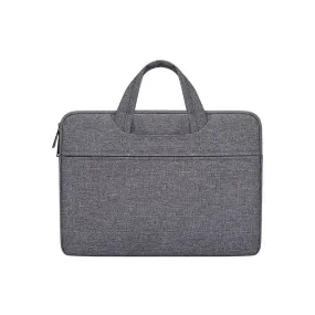 Custom Logo Waterproof Business Computer Laptop Bag Sleeve-Grey