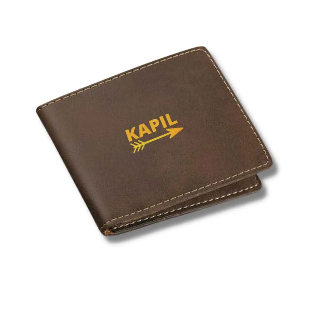 Customized Wallets With Name for Men Personalised Gift - Arrow