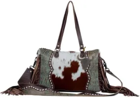 Dangle Wangle Leather Fringe Shoulder Bag