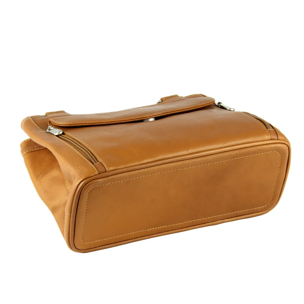 DOUBLE COMPARTMENT SHOULDER BAG