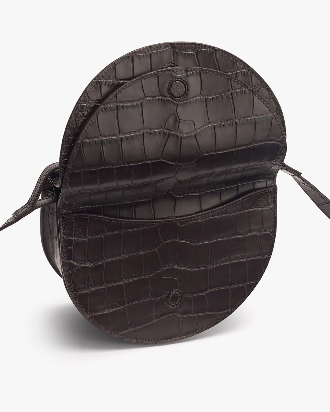 Double Moon Saddle Bag (Croco)