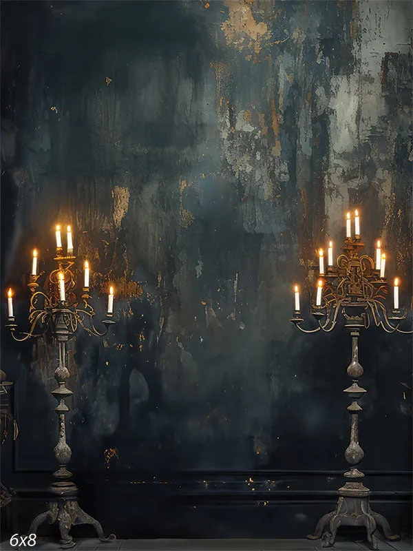 Dramatic Candelabras Backdrop