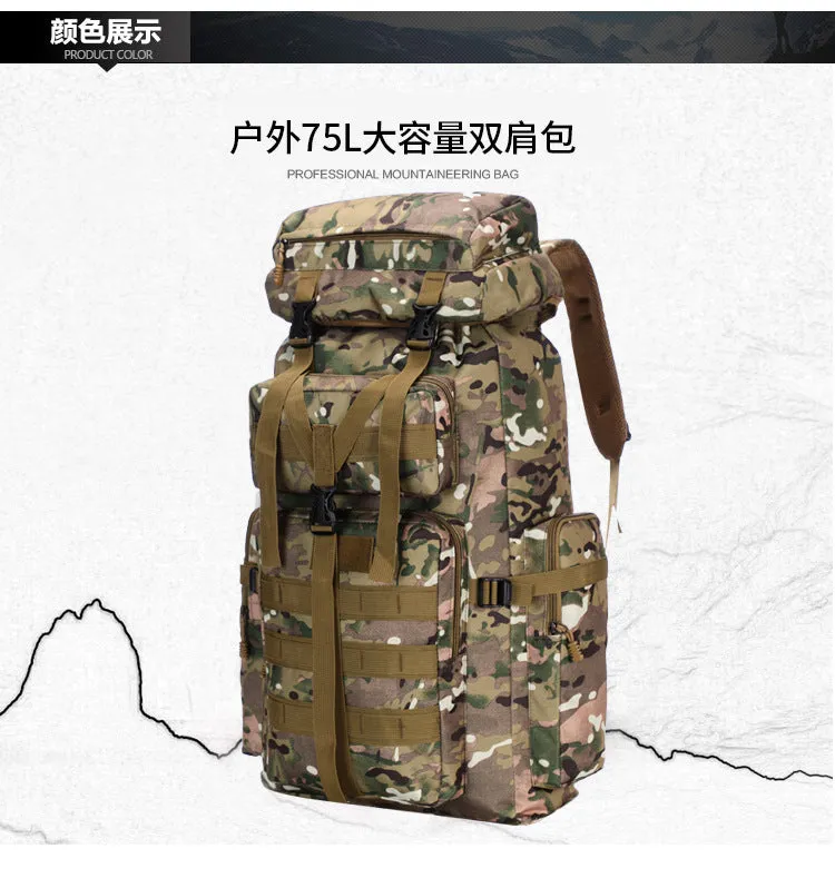 Durable Outdoor Equipment Climbing Hiking Backpack Bags