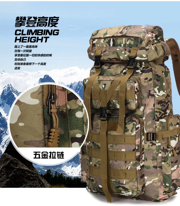 Durable Outdoor Equipment Climbing Hiking Backpack Bags