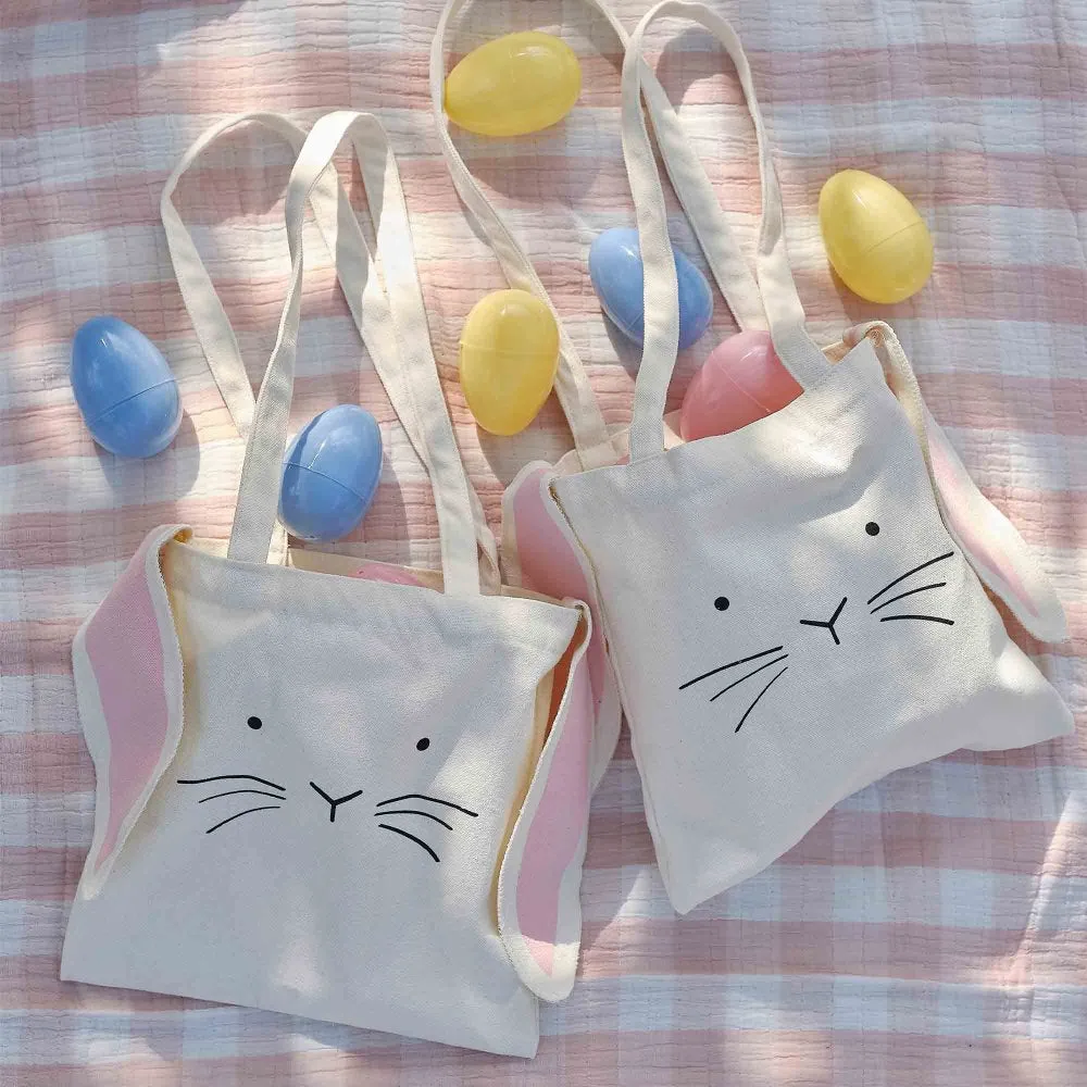 Easter Bunny Canvas Bag