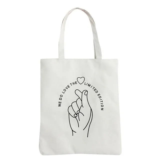 Eco Reusable Shoulder Shopper Bag