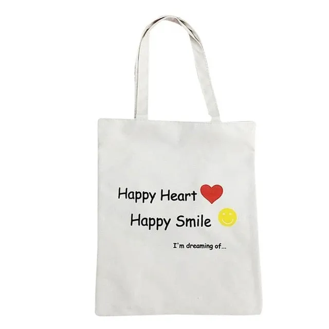 Eco Reusable Shoulder Shopper Bag