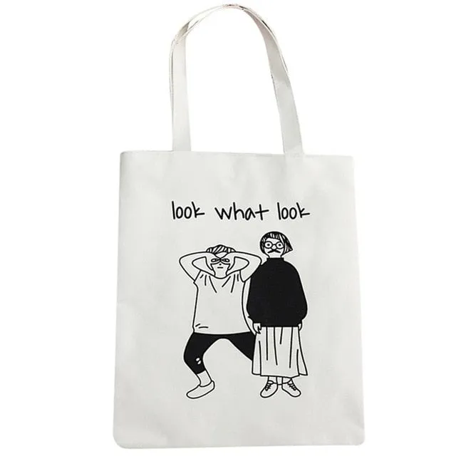 Eco Reusable Shoulder Shopper Bag